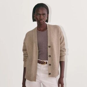 Everlane Tan Women's Cocoon Cardigan size small